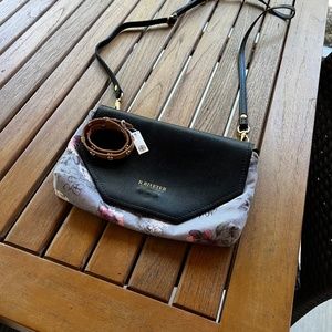 R riveter Patton crossbody purse and Tory Burch wrap bracelet